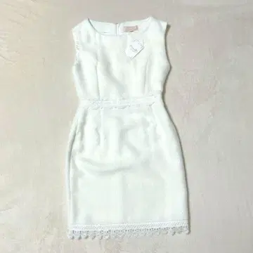 EmiriaWiz 슬리브리스 원피스 화이트 S 청순 고급