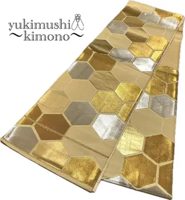 ZZ1270 후쿠로 오비 6통 골드 베이지 410cm 팔로우 할인