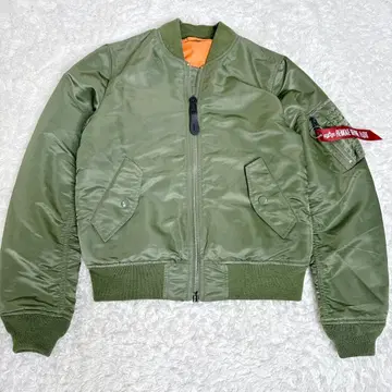 새상품급 ALPHA INDUSTRIES 알파 MA-1 세이지 그린