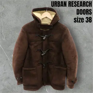 새상품급 DOORS 어반 리서치 페이크 무스탕 숏 더플 코트 M