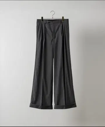 soerte Wide straight slacks