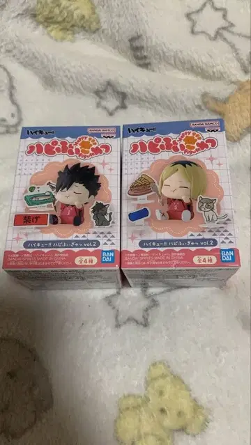 하이큐!! 하피피규어 코즈메 켄마 쿠로오 테츠로 세트