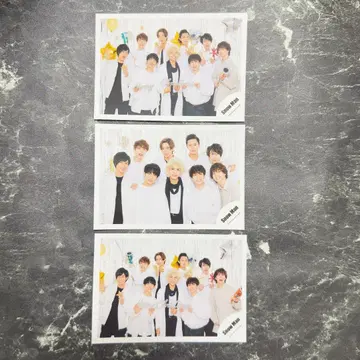 Snow Man 2019 크리스마스 그리팅 사진 3매