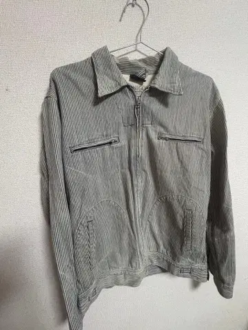 omnigod 스트라이프 디자인 지퍼 달린 자켓