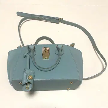 사만다 타바사 라이트 블루 숄더백 2way