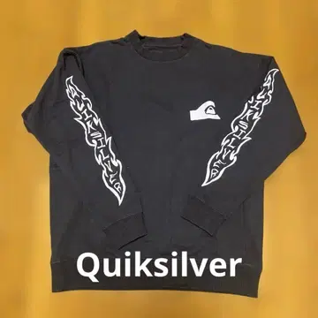 Quiksilver 블랙 긴팔 트레이닝복