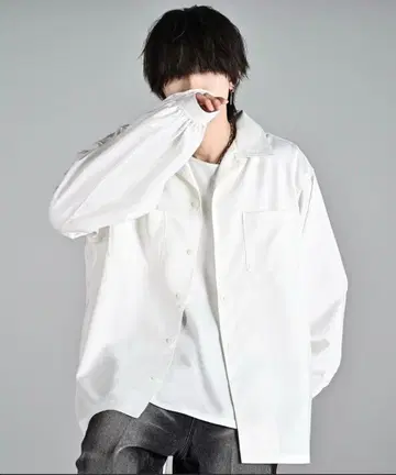 ADRER 긴팔 셔츠 화이트