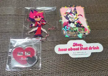 Hazbin Hotel 아크릴 스탠드 스티커 알래스터 허스크