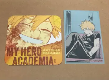 히로아카 원화전 아트 코스터 + 메모리얼 컬렉션 바쿠고 카츠키