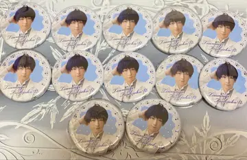 츠키오카 츠무기 주얼리 캔뱃지 아라마키 요시히코