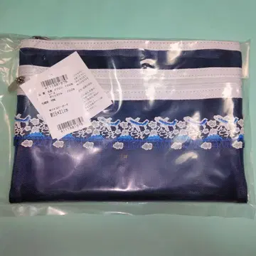 치카자와 레이스 ANA 기내 판매 한정판 더블 지퍼 파우치