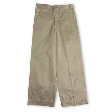 40s 50s US ARMY 요소 버튼 치노 트라우저 팬츠