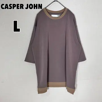CASPER JOHN 캐스퍼 존 (L) 바이컬러T셔츠