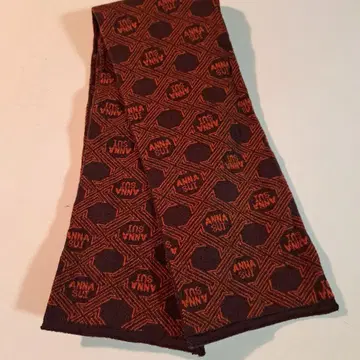 새상품급 [ ANNA SUI ] 더블 페이스 니트 머플러