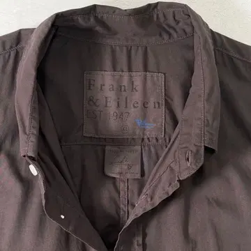 새상품급 Frank&Eileen luke 론 헤르만 셔츠 브라운 XL
