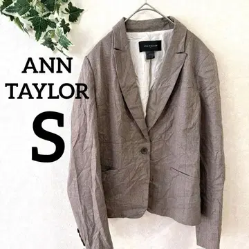 새상품급 ANN TAYLOR [ S ] 브라운 테일러드 자켓