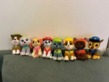 ty 퍼피 구조대 봉제 인형 8개 세트