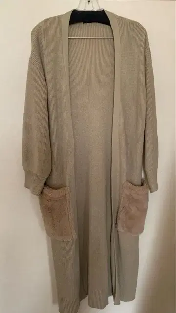 니트 롱 가디건 겉옷