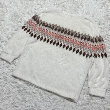 [ c6626 ] UNIQLO 니트 스웨터 긴팔 화이트