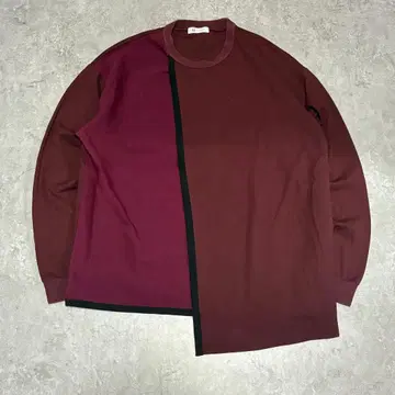 TAKEO KIKUCHI 비대칭 다이애그널 롱T M