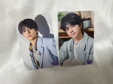 timelesz 사토 쇼리 시노즈카 다이키 트레이딩 카드 2장 세트