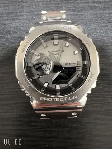 G-SHOCK GA-2100 실버/블랙