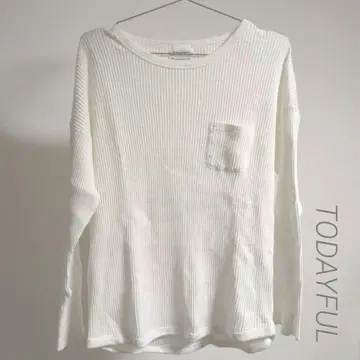 [ 새상품급 ] TODAYFUL 서멀 티셔츠 와플 티셔츠