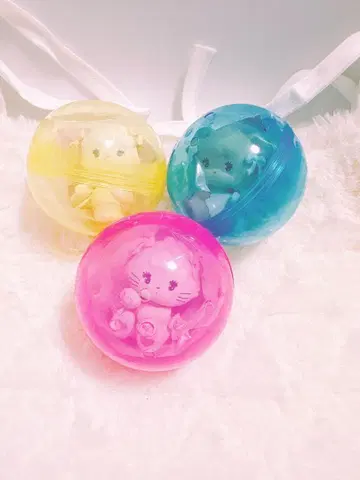 미코 캐릭터 캡슐 토이 3개 세트