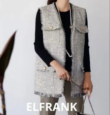 엘프랭크 트위드 베스트