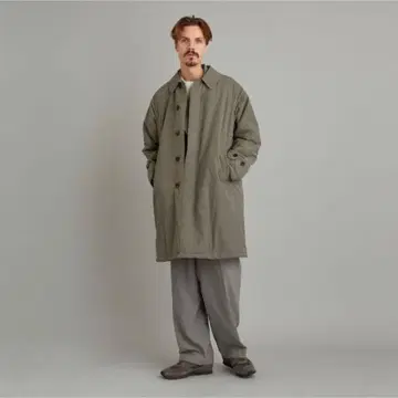 스티븐 앨런 스텐카라 코트 L 올리브 그린