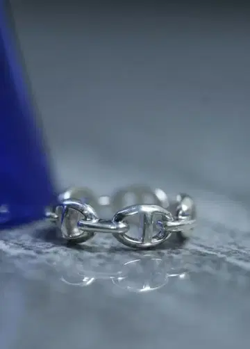 앵커 체인 클래식 핑키 링 9호