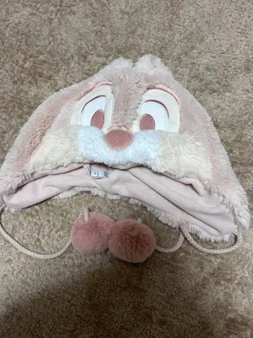 칩과 데일 데일 복슬복슬 모자