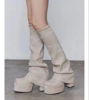 EMODA 플레어 커버 핏 부츠 L