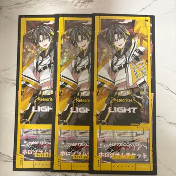 메테오라 아키라 라이토 홀로그램 티켓 3점