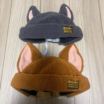 디즈니 잃어버린 아이들 여우 아라이 팬캡 2세트