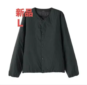 이번 시즌 모델 무인양품 경량 다운 포켓터블 노카라 자켓 신사 L