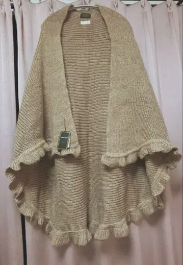 [ 연말 세일 ] 여성용 판초풍 베이지