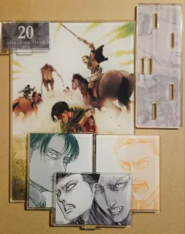 진격의 거인 아크릴 디오라마