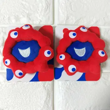 오사카 간사이 엑스포 미야쿠미야쿠 봉제 배지 얼굴 페이스 2개 세트