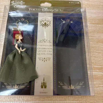 디즈니씨 판타지 스프링스 키체인 아나와 눈의 여왕