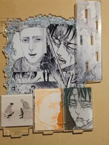 진격의 거인 아크릴 디오라마