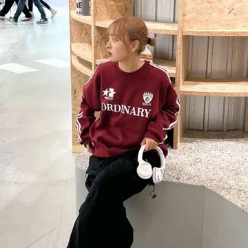 nugu ordinary 맨투맨 속기모