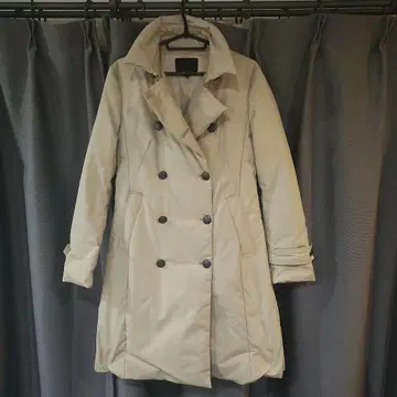 ICB 아이보리 트렌치 다운 코트 size 11
