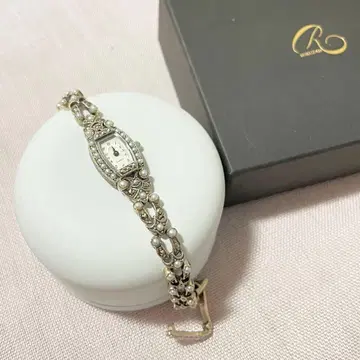 록잔 앤티크풍 실버 925 팔찌 워치