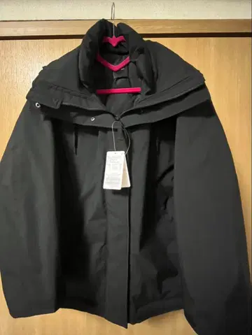 Spick and Span 2WAY 발수 다운 하프 코트 블랙 36