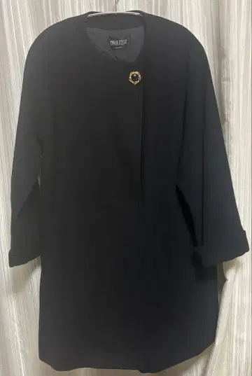 TOKYO STYLE 블랙 코트