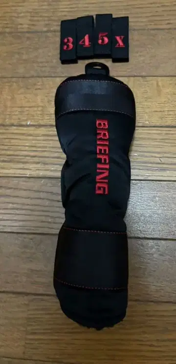 BRIEFING 유틸리티용 골프헤드커버 블랙