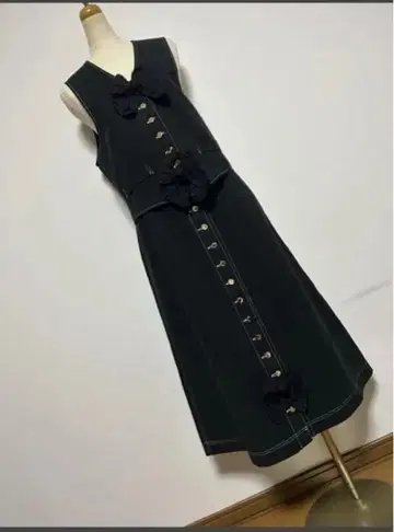 pa.se.ri 파세리 택 포함 새상품 셋업 베스트 롱 스커트 클로슈