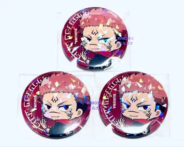 주술회전 양면 스쿠나 시부야 사변 페어 요도바시 카메라 캔뱃지 홀로그램