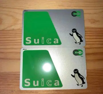 Suica 무기명 Suica 2장